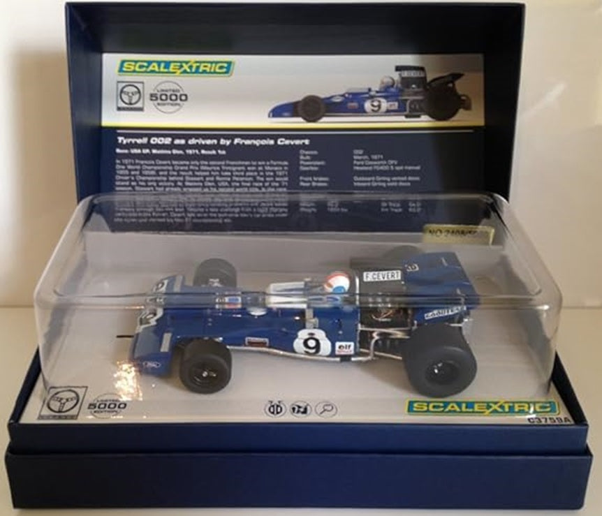 Tyrrell 002 (Francois Cevert) 1/32 Scale Scalextric SCAC3759A