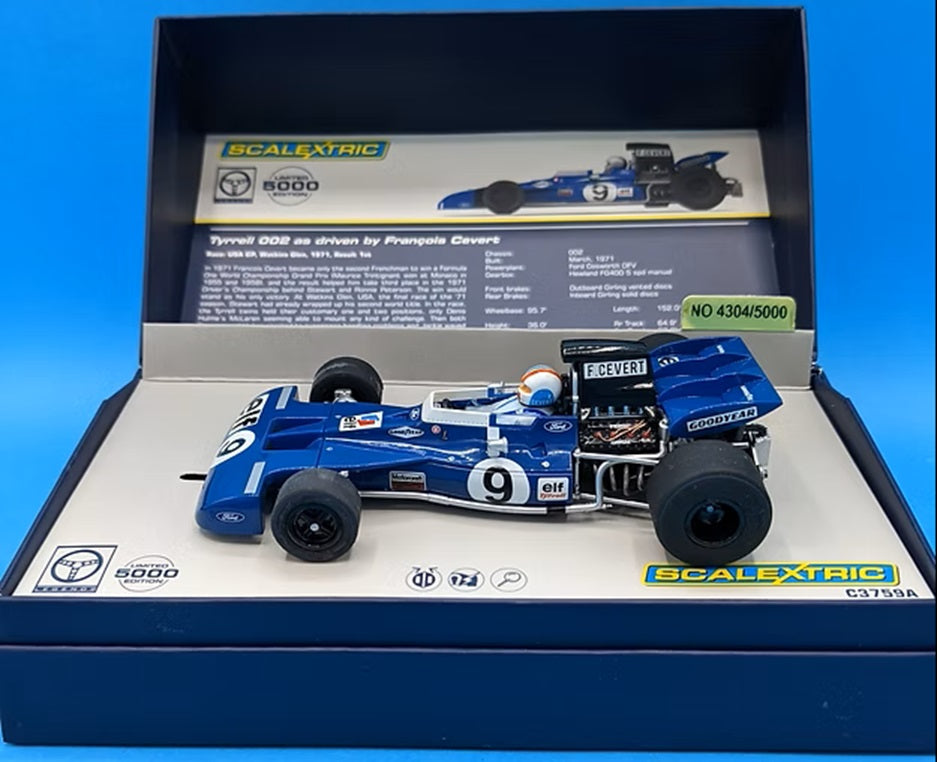 Tyrrell 002 (Francois Cevert) 1/32 Scale Scalextric SCAC3759A