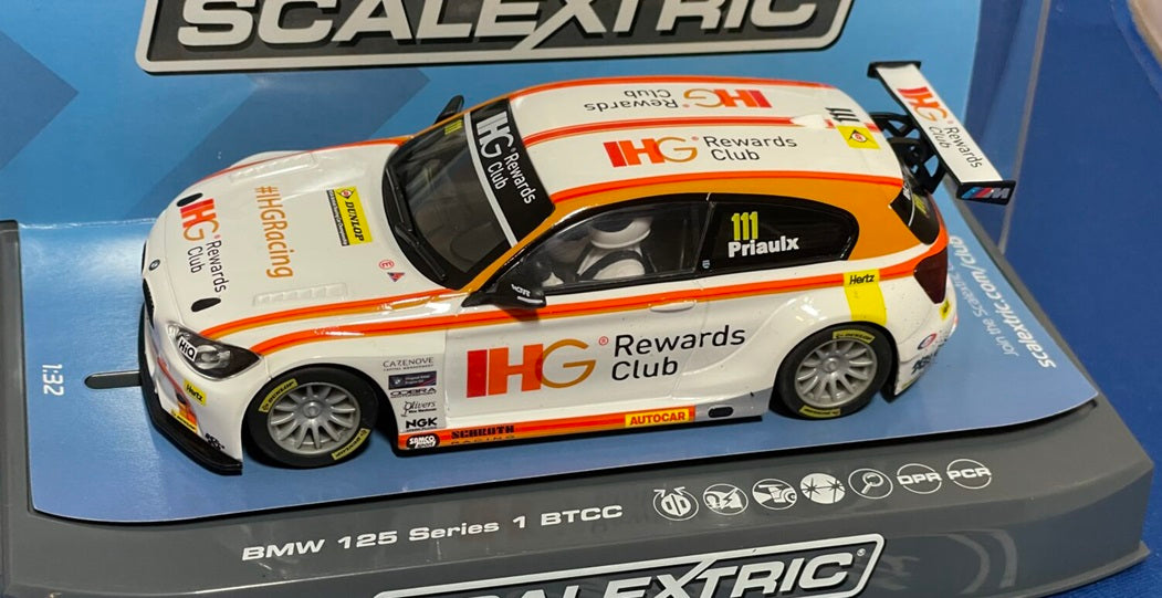 BMW 125 BTCC 1/32 Scale Scalextric SCAC3784