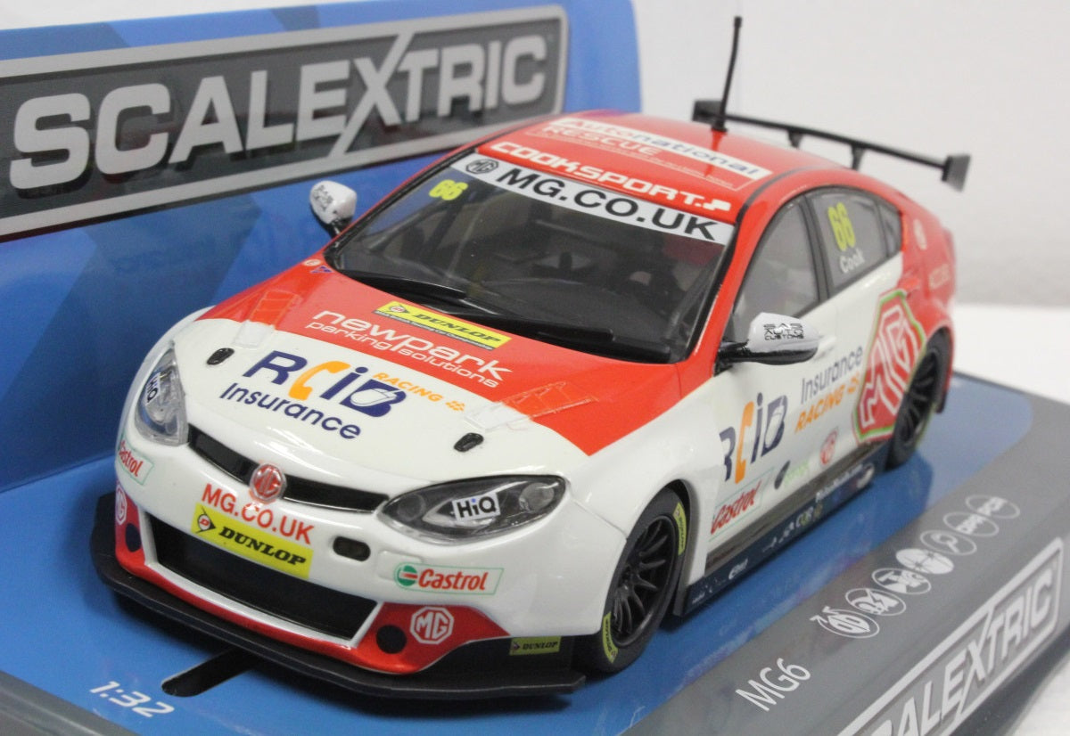 BTCC MG6 Josh Cook 1/32 Scale Scalextric SCAC3863