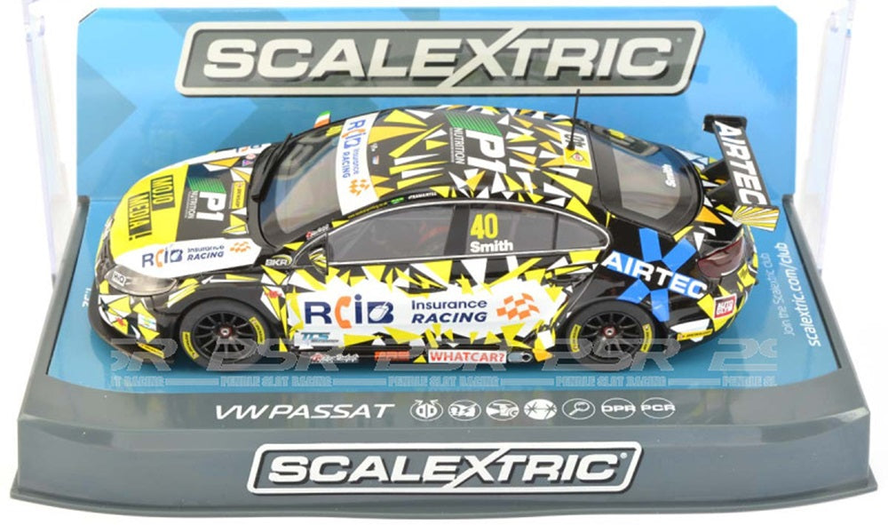 BTCC VW Passat Aaron Smith 1/32 Scale Scalextric SCAC3864