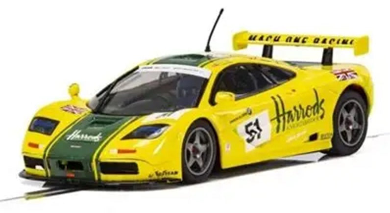 Mclaren F1 Gtr Le Mans 1995 Harrods Live 1/32 Scale Scalextric SCAC4026