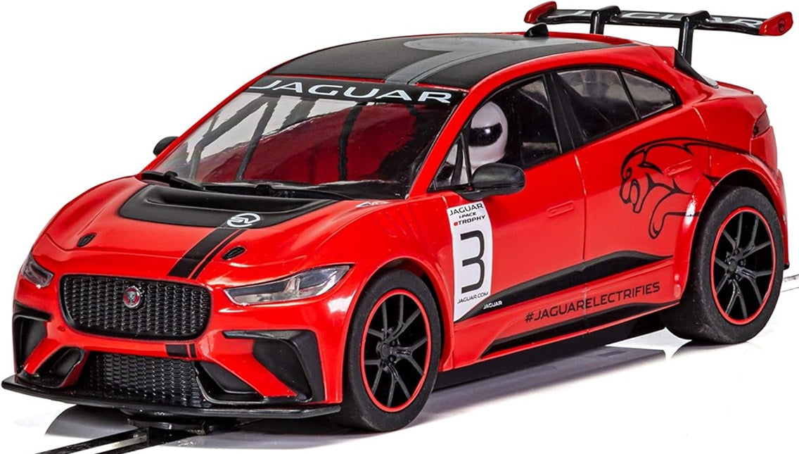 Jaguar I-Pace Red 1/32 Scale Scalextric SCAC4042
