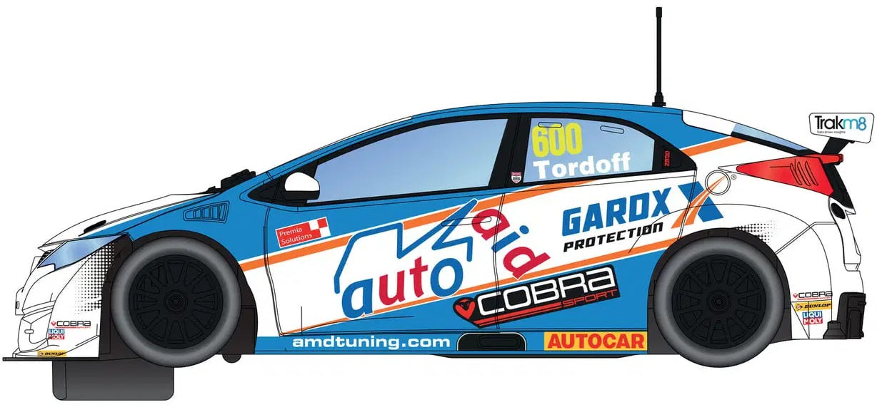 Honda Civic Type R - BTCC 2019 - Sam Tordoff 1/32 Scale Scalextric SCAC4144