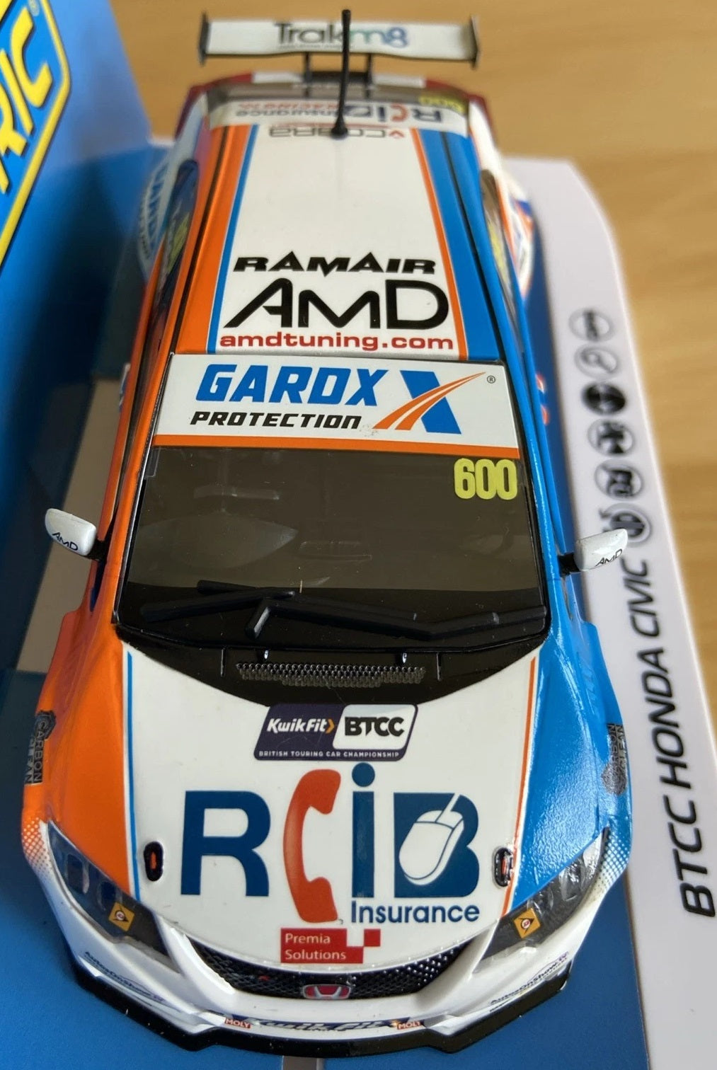 Honda Civic Type R - BTCC 2019 - Sam Tordoff 1/32 Scale Scalextric SCAC4144