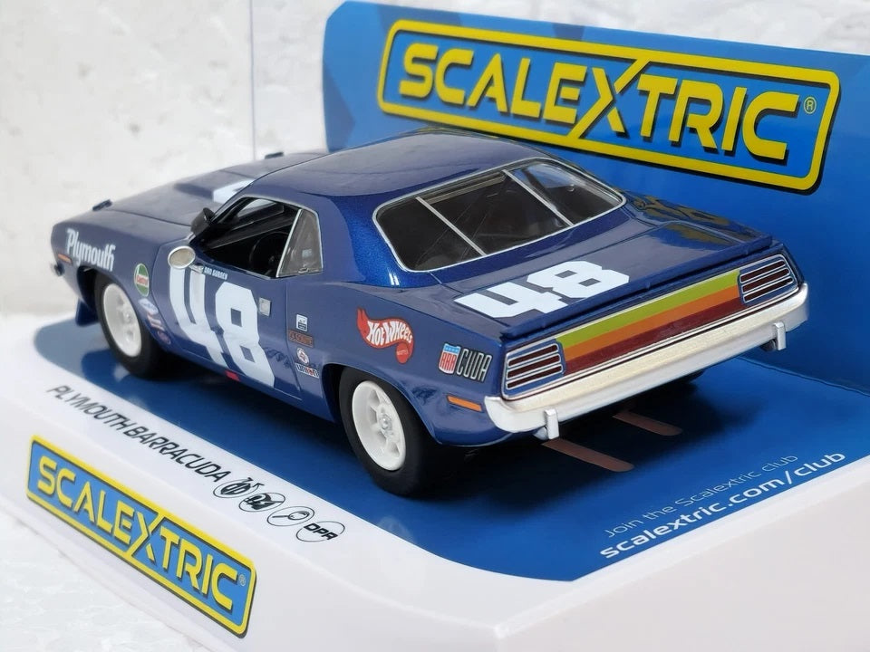 Plymouth Barracuda Trans Am 1970 Dan Gurney 1/32 Scale Scalextric SCAC4219