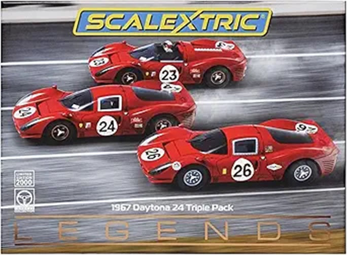 1967 Daytona 24 Triple Pack 1/32 Scale Scalextric SCAC4391A