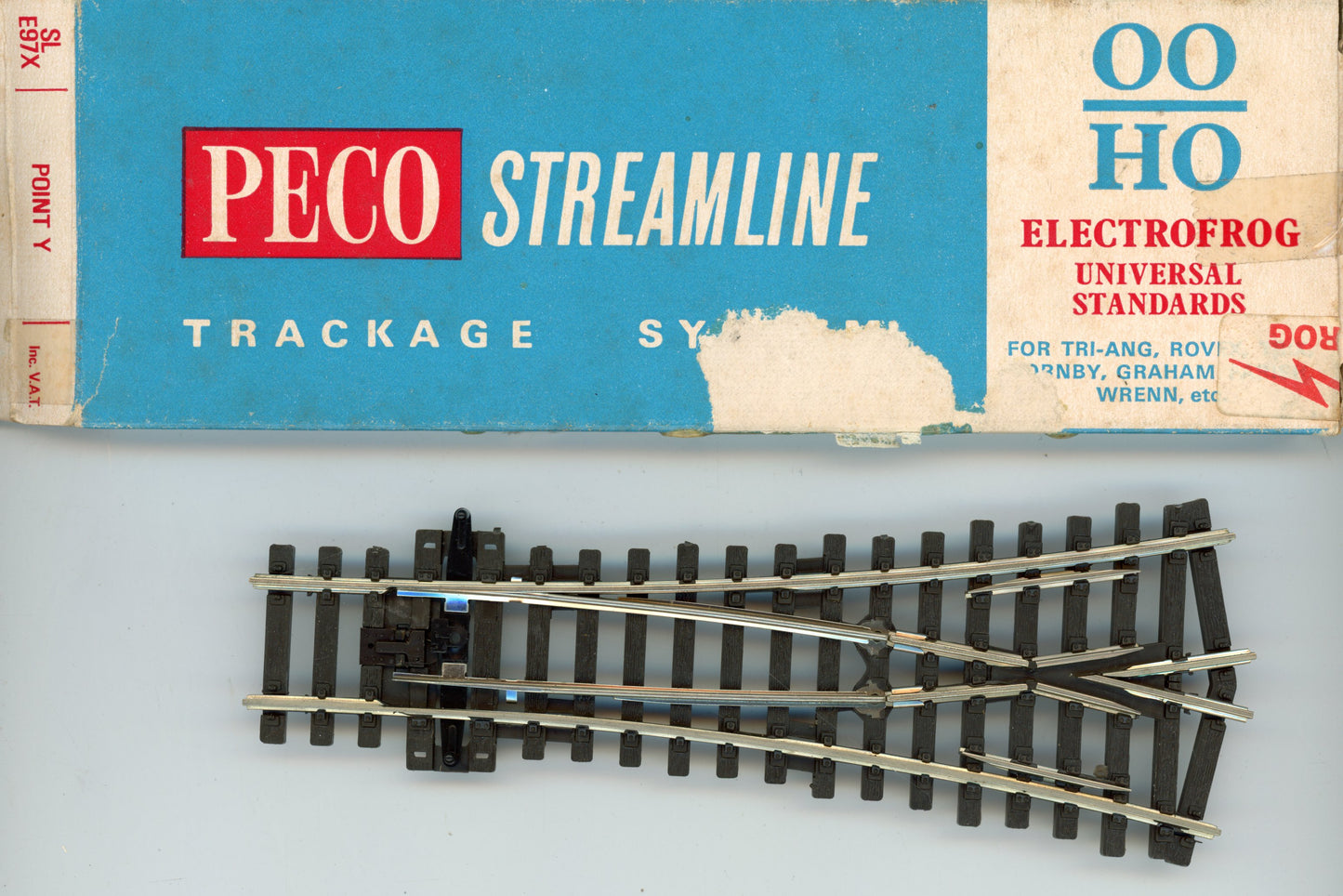 PECO Streamline Y Point - H0/00 Gauge SLE97X