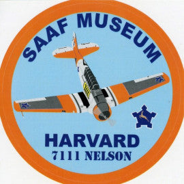 SAAF Museum Harvard '7111 Nelson' Sticker - SM12