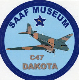 SAAF Museum C-47 Dakota Sticker - SM14