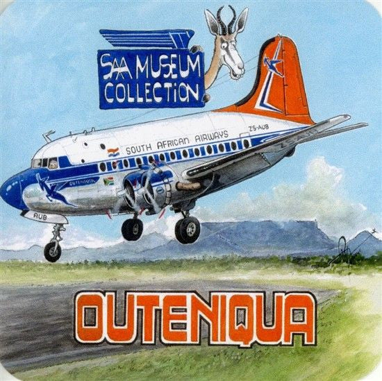 DC-4 Outeniqua SAA Museum Sticker - STICK6