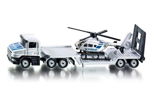 Low Loader with Helicopter DT Siku 1610