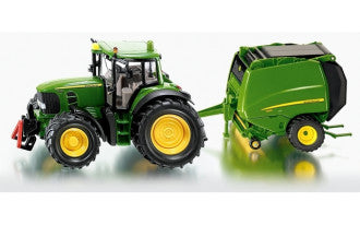 John Deere Tractor with Baler Siku 1665