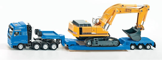 MAN Truck & Trailer w/Liebherr Excavator 1/87 Siku 1847