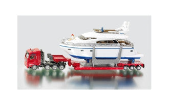 1/87 MAN Heavy Haulage Transporter w/Yacht 1/87 Siku 1849