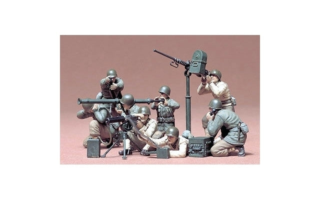 US Gun and Mortar Team - 1/35 Scale Tamiya 35086