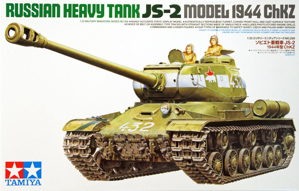 JS-2 Russian Heavy Tank Model 1944 - 1/35 Scale (Tamiya 35289)