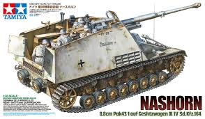 German Heavy Tank Destroyer Nashorn - 1/35 Scale Tamiya 35335
