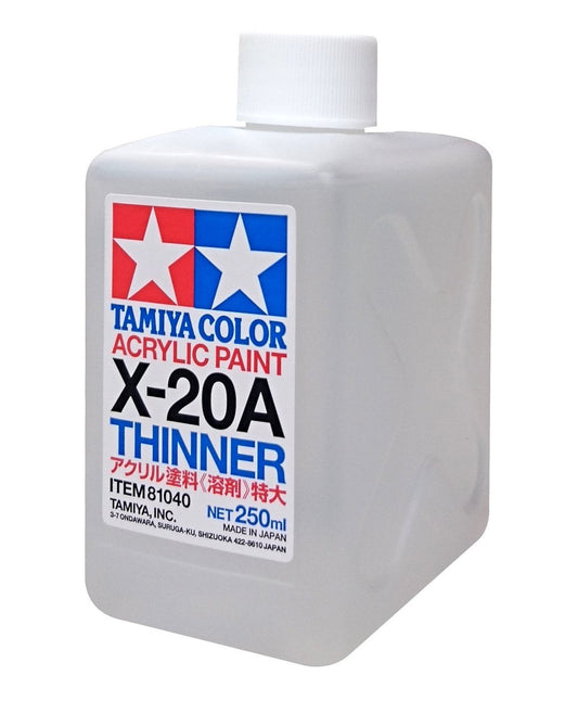 Acrylic Thinners 250ml Tamiya 81040 X-20A