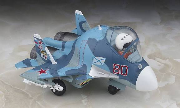 SU-33 Flanker D Egg Plane - Hasegawa TH21