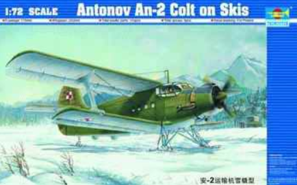 Antonov An-2 Colt on SKis 1/72 Scale Trumpeter 01607