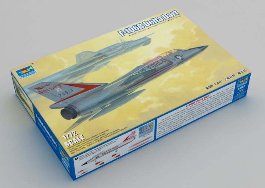 Convair F-106B Delta Dart 1/72 Scale Trumpeter 01683