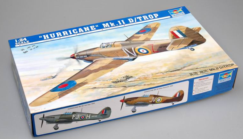 Hawker Hurricane Mk.IID Trop 1/24 Scale Trumpeter 02417