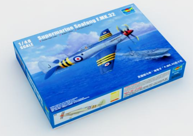 Supermarine Seafang F.Mk.32 1/48 Scale Trumpeter 02851