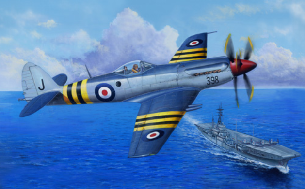 Supermarine Seafang F.Mk.32 1/48 Scale Trumpeter 02851