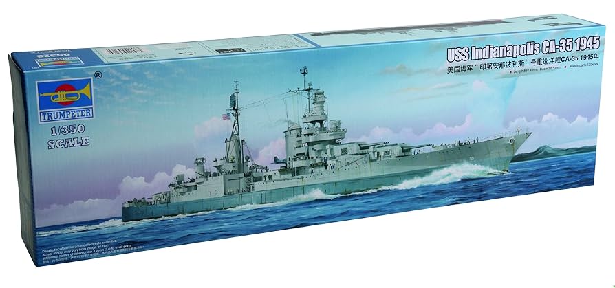 Indianapolis CA-35 1945 - 1/350 Scale Trumpeter 05326