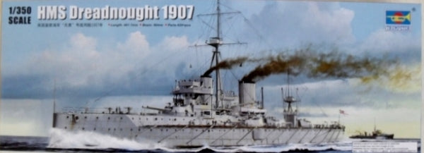 HMS Dreadnought 1907 - 1/350 Scale Trumpeter 05328