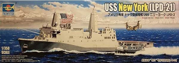 USS New York LPD-21 - 1/350 Scale Trumpeter 05616