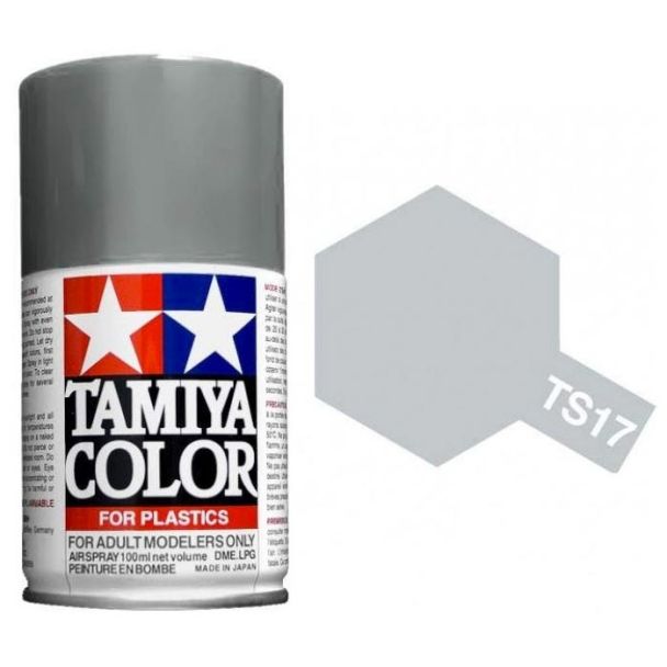 Aluminium Gloss 100ml Spray Can - Tamiya TS-17