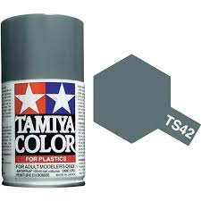 Light Gun Metal Gloss 100ml Spray Can - Tamiya TS-42