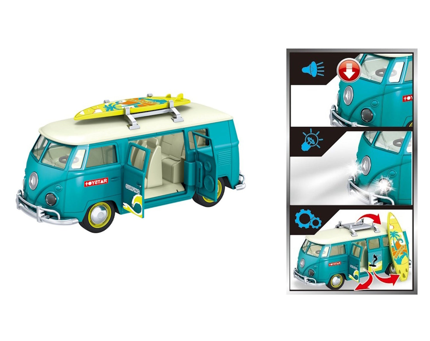 Surfing Retro Van Toy Star TS666-16P