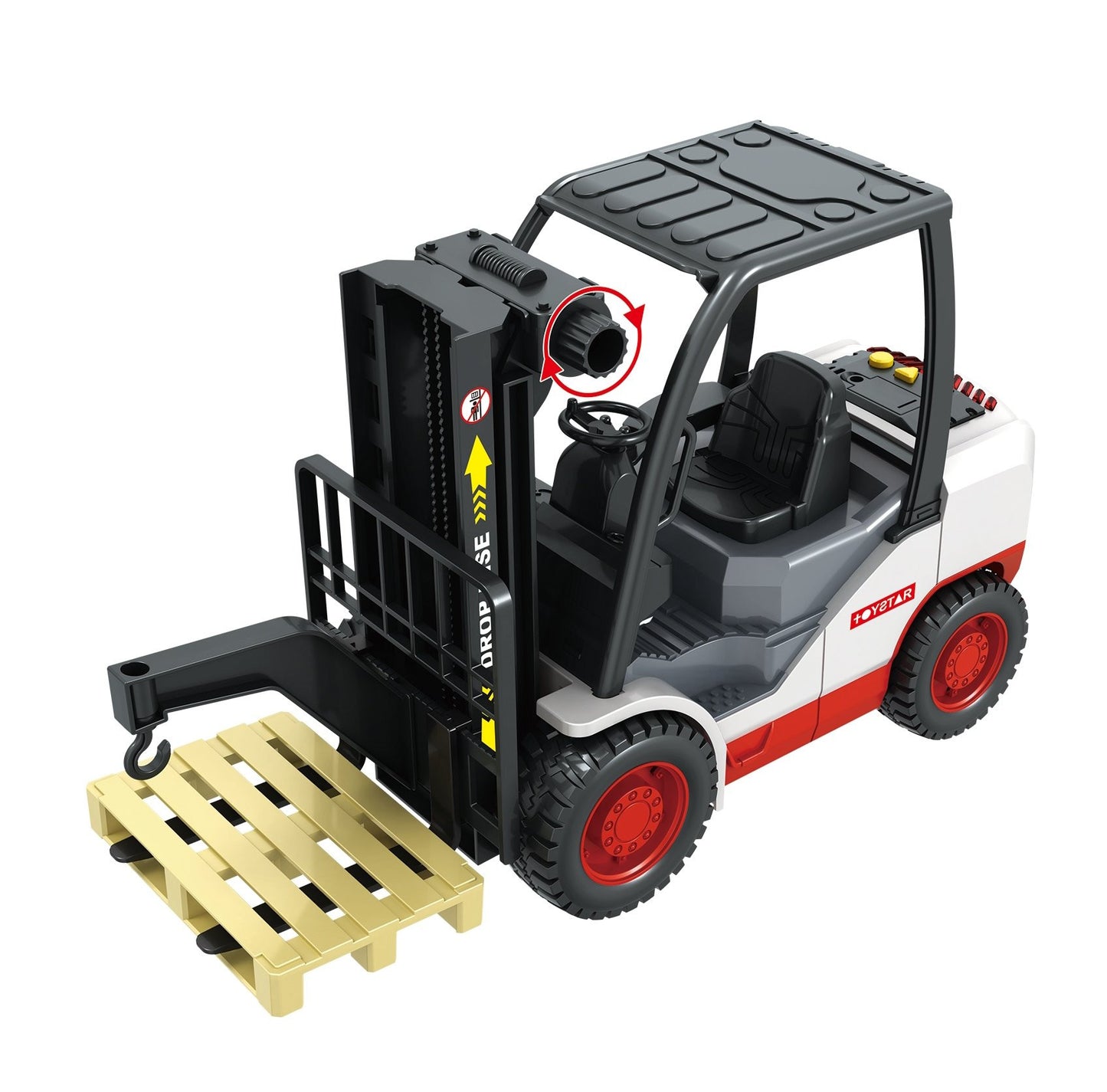 Forklift (34cm) Toy Star TS666-61P