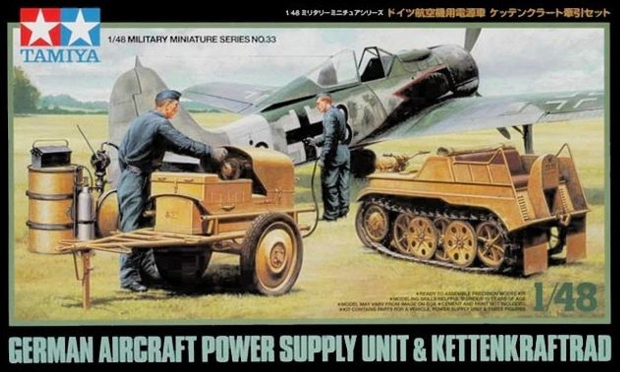 APS Unit & Kettenkraftrad - 1/32 Scale Tamiya 32533