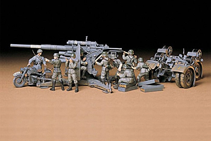 German 88mm Gun Flak 36/3 1/35 Scale Tamiya 35017