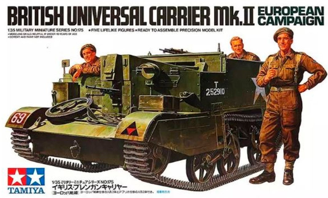 British Universal Carrier Mk.I - 1/35 Scale Tamiya 35175