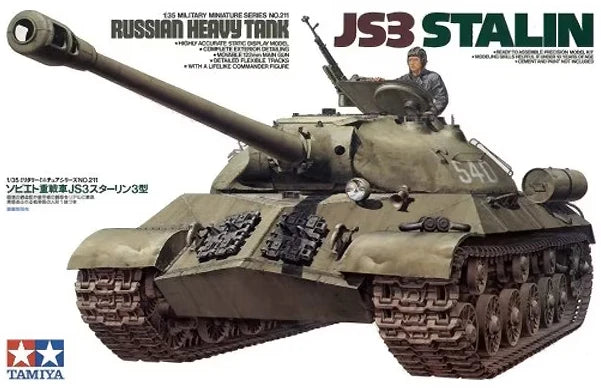 Russian Heavy Tank JS3 Stalin - 1/35 Scale Tamiya 35211
