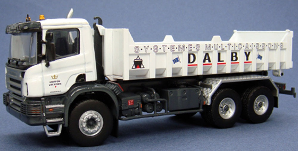 Scania P380 avec Benne DALBY 1/50 Scale Universal Hobbies UH5660