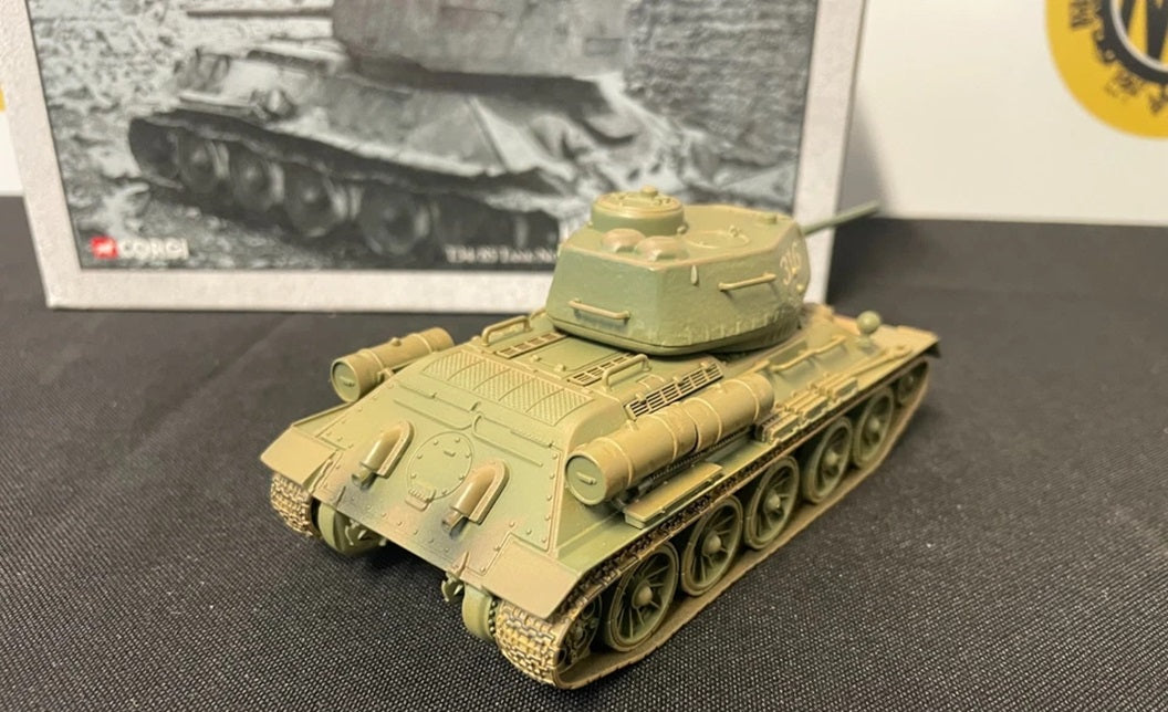 T34/85 Tank North Korean 109TH Tank Regiment 1/50 Scale Corgi US51601