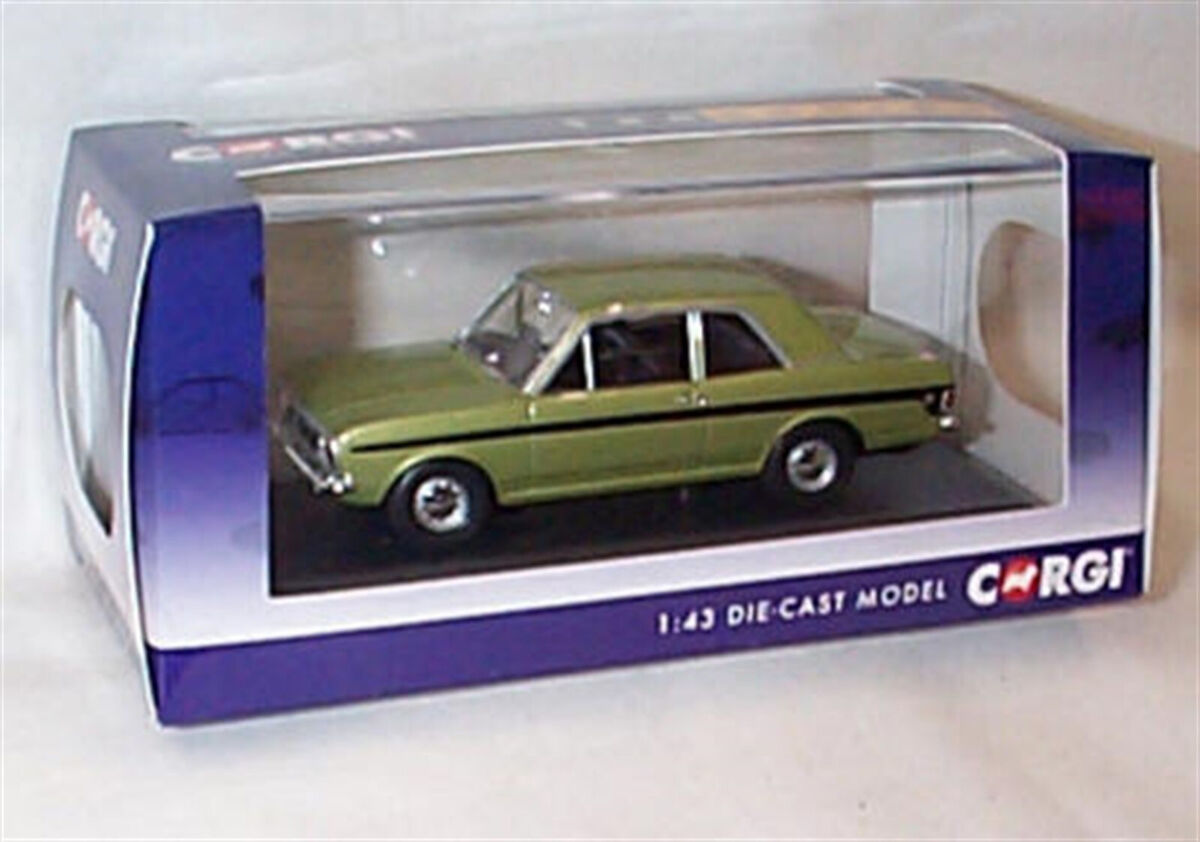 Ford Cortina Mk.2 (Fern Green) - 1/43 Scale Corgi VA04121
