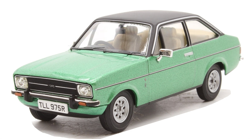 Ford Escort Mk2 1.3 Ghia (Green) - 1/43 Scale Corgi VA12618