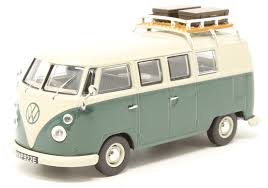 Volkswagen Type 2 1500 SP Devon Caravette - 1/43 Scale Corgi VA14500