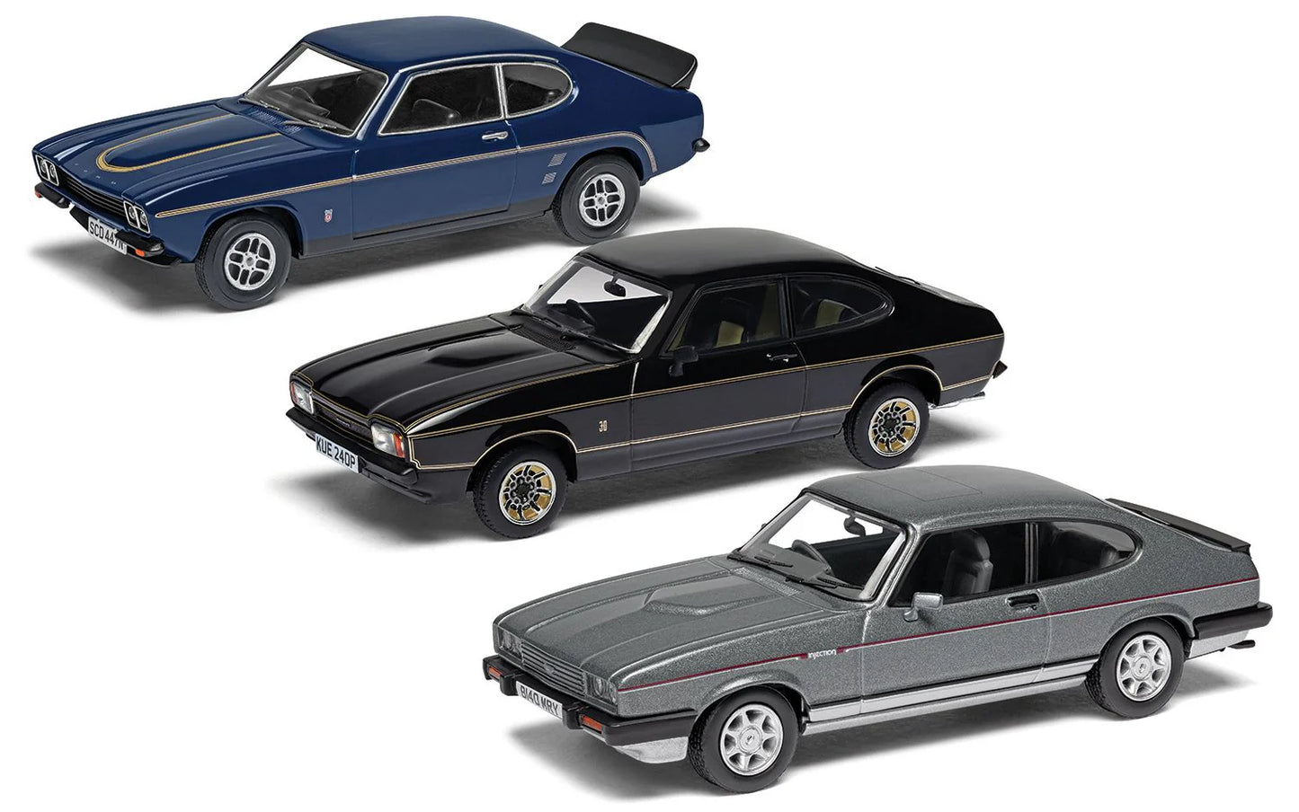 Ford Capri Sporting Trilogy Collection - 1/43 Scale Corgi VC01302