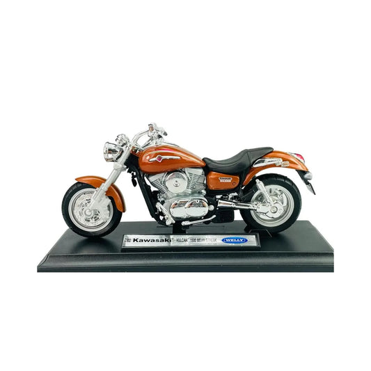 Kawasaki Vulcan 1500 Mean Streak Copper 02 - 1/18 Scale Welly 12166PW