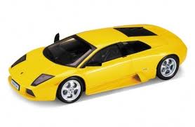 Lamborghini Murcielago Yellow 2003 - 1/18 Scale Welly 12517Y