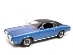 Mercury Cougar XR7 Blue 1970 - 1/18 Scale Welly 12521B