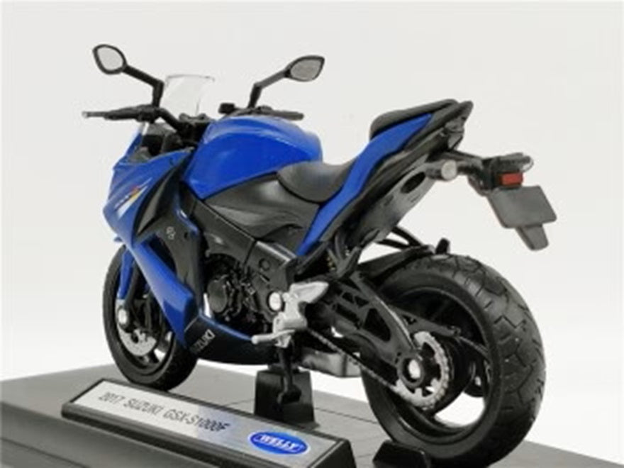 2017 Suzuki GSX-S1000F 1/18 Scale Welly 12844PW